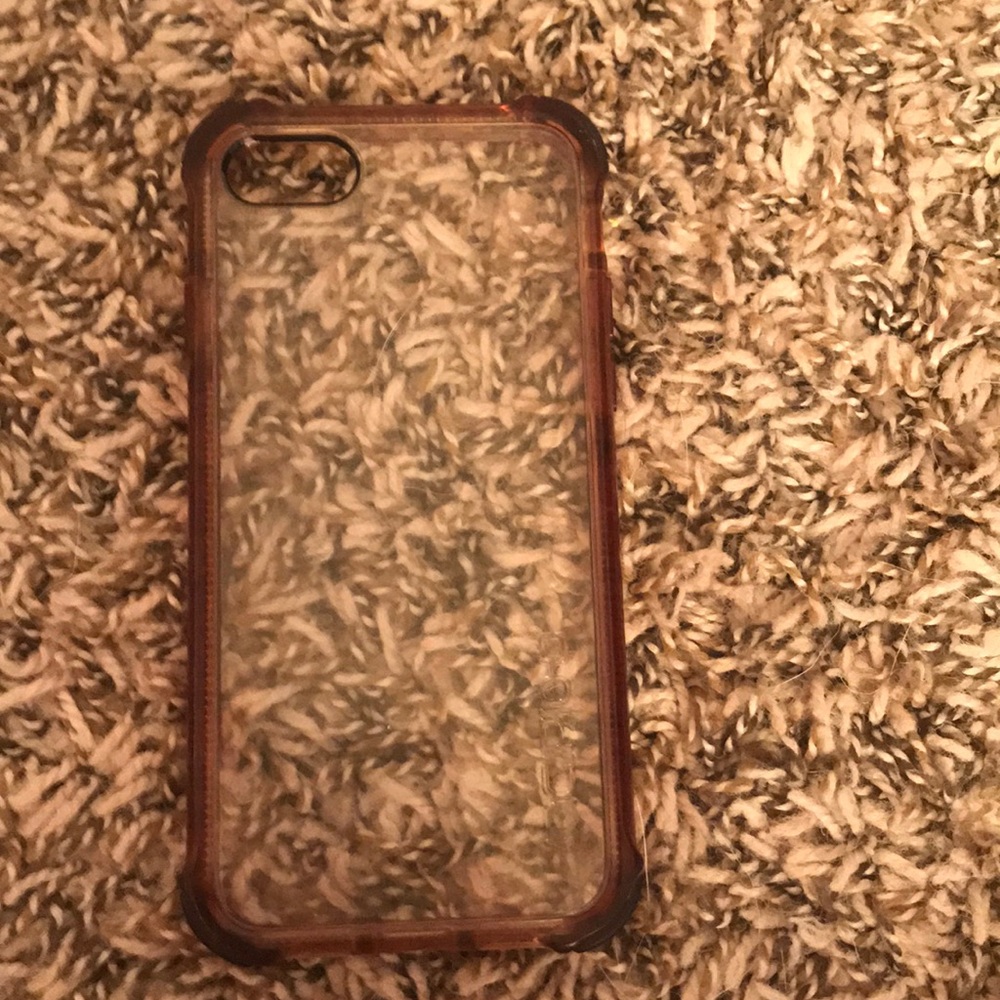 incipo case clear with dark edges iphone 7 case